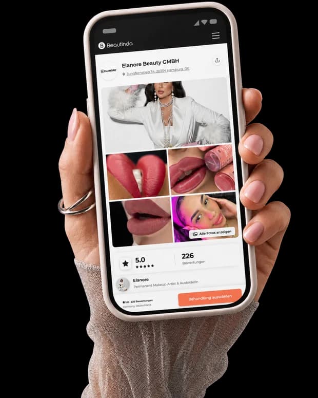 Beautinda App — Studio-Profil im Neukundenportal