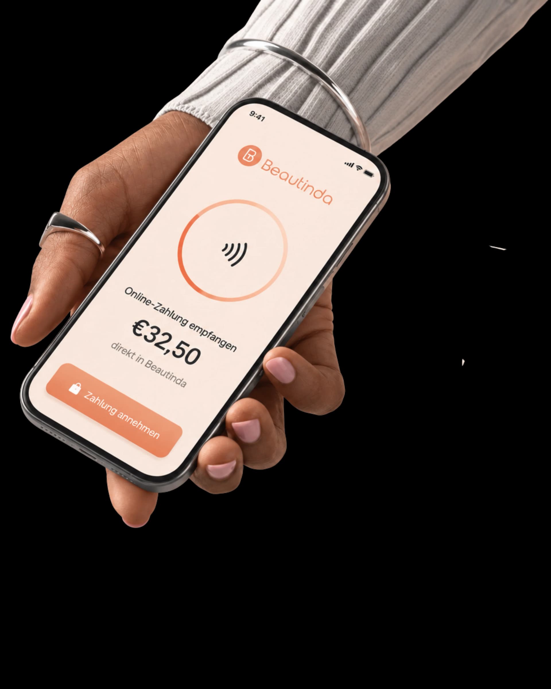 Beautinda Payments – Online-Zahlung auf dem iPhone